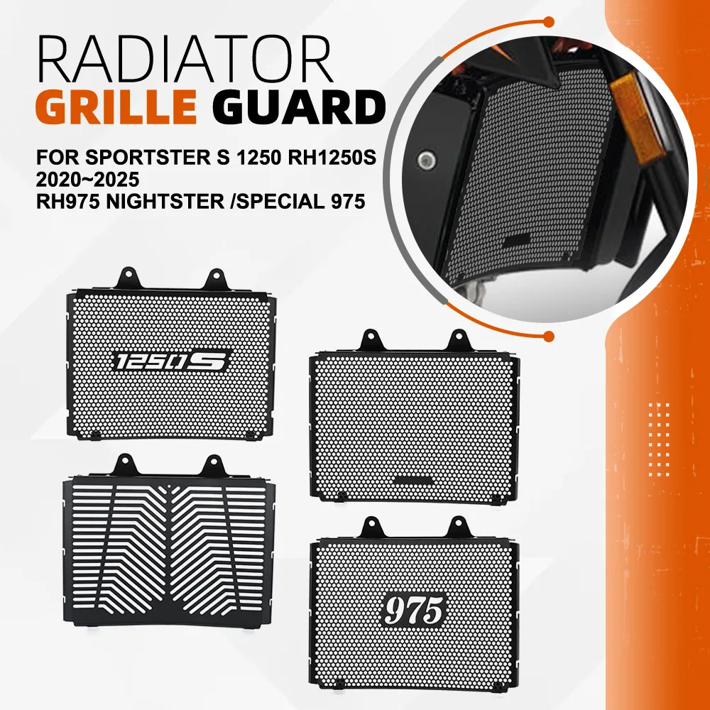 

RH975 Nightster /Special 975 Motorcycle Accessories Radiator Grille Guard Cover FOR Sportster S 1250 RH1250S 2020~2024 2025