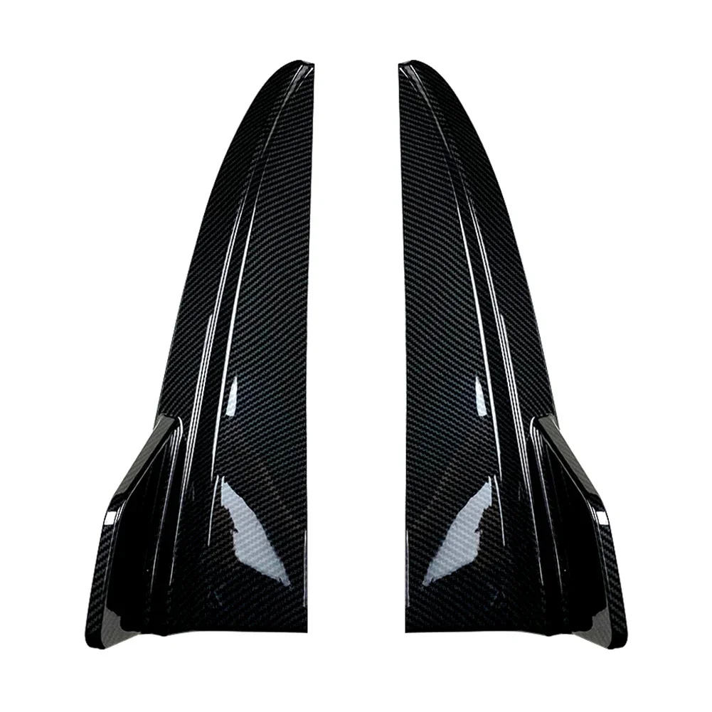 Car Rear Bumper Canard Splitter Side Vent Kit Decor For Mercedes Benz C-Class W205 C43 C63 4D 2015 2016 2017 2018 2019 2020 2021