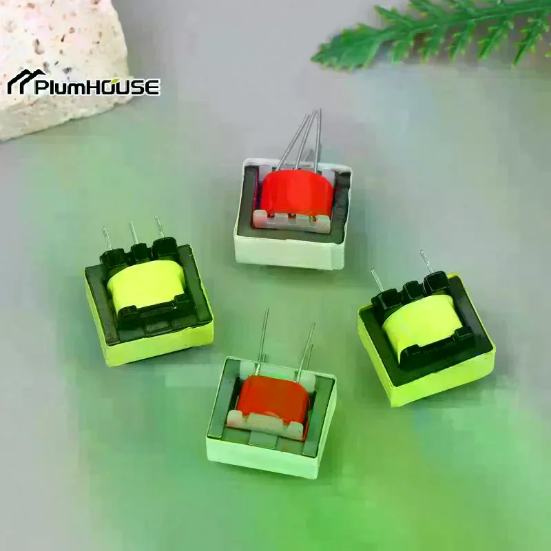 2Pcs135 Ohms Insulation Audio Transformer 600:600 Ohms 1:1 EI14 Isolation Transformer Audio Isolation Transformer(Soft/Hard Pin)