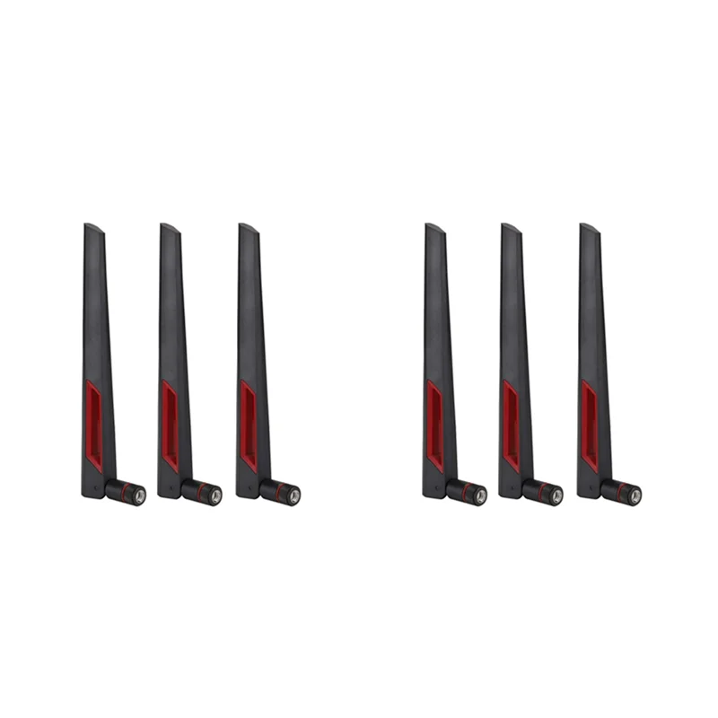 6X High Gain Router Antenne SMA 8Dbi 2,4G/5,8G Dual Band Antenne Wifi Router Adapter Für ASUS AC68U/AC88U/AC66U 3PCS