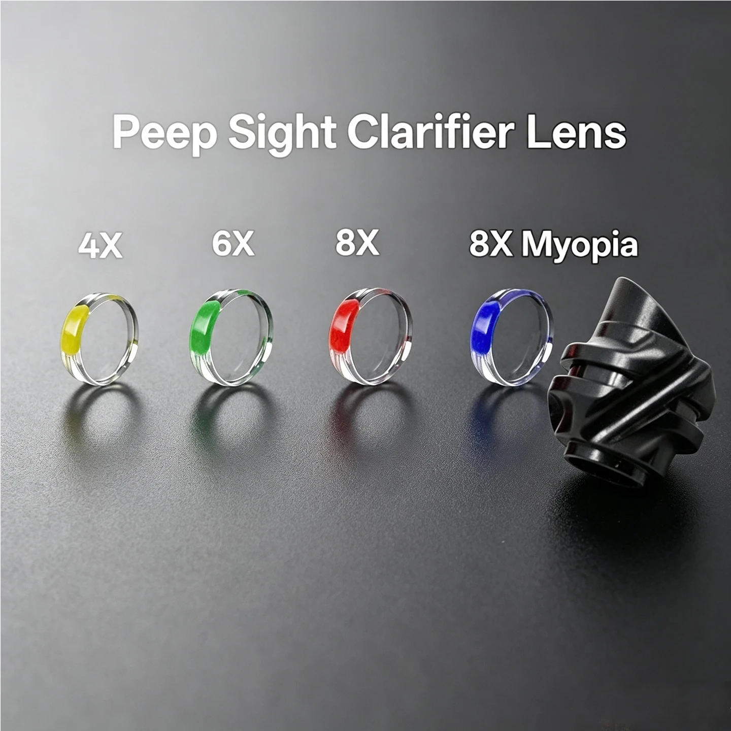High precision clarifier hat brim peephole High transparency resin glass composite bow clarifie 1# 2# 3# 4# 5# Composite bow arc