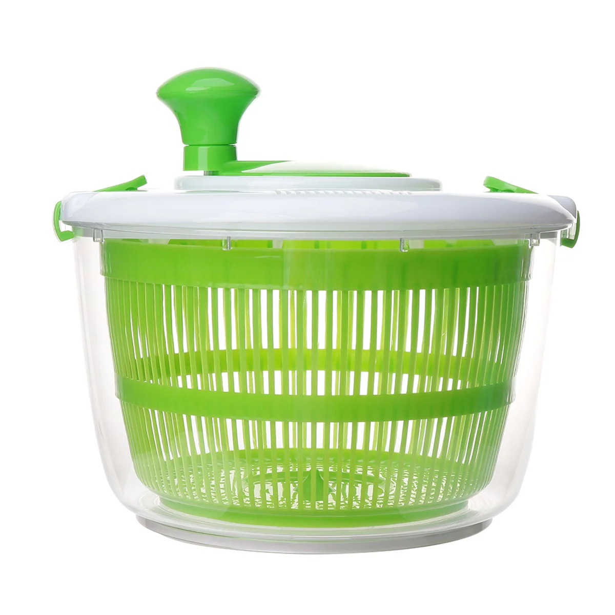 Household Vegetable Dehydrator Salad Spinner Dryer Handheld Washing Basket Drain