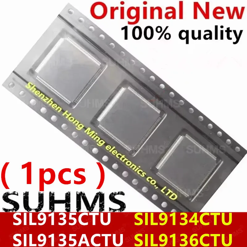 (1piece)100% New SIL9134CTU SIL9136CTU SII9134CTU SII9136CTU QFP-100 SIL9135CTU SIL9135ACTU SII9135CTU SII9135ACTU QFP-144
