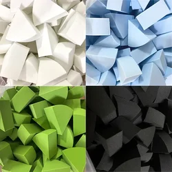 30pcs/bag Triangle Soft Makeup Sponge Face Foundation Concealer Cream Powder Blend Smearing Puff Cosmetic Tools