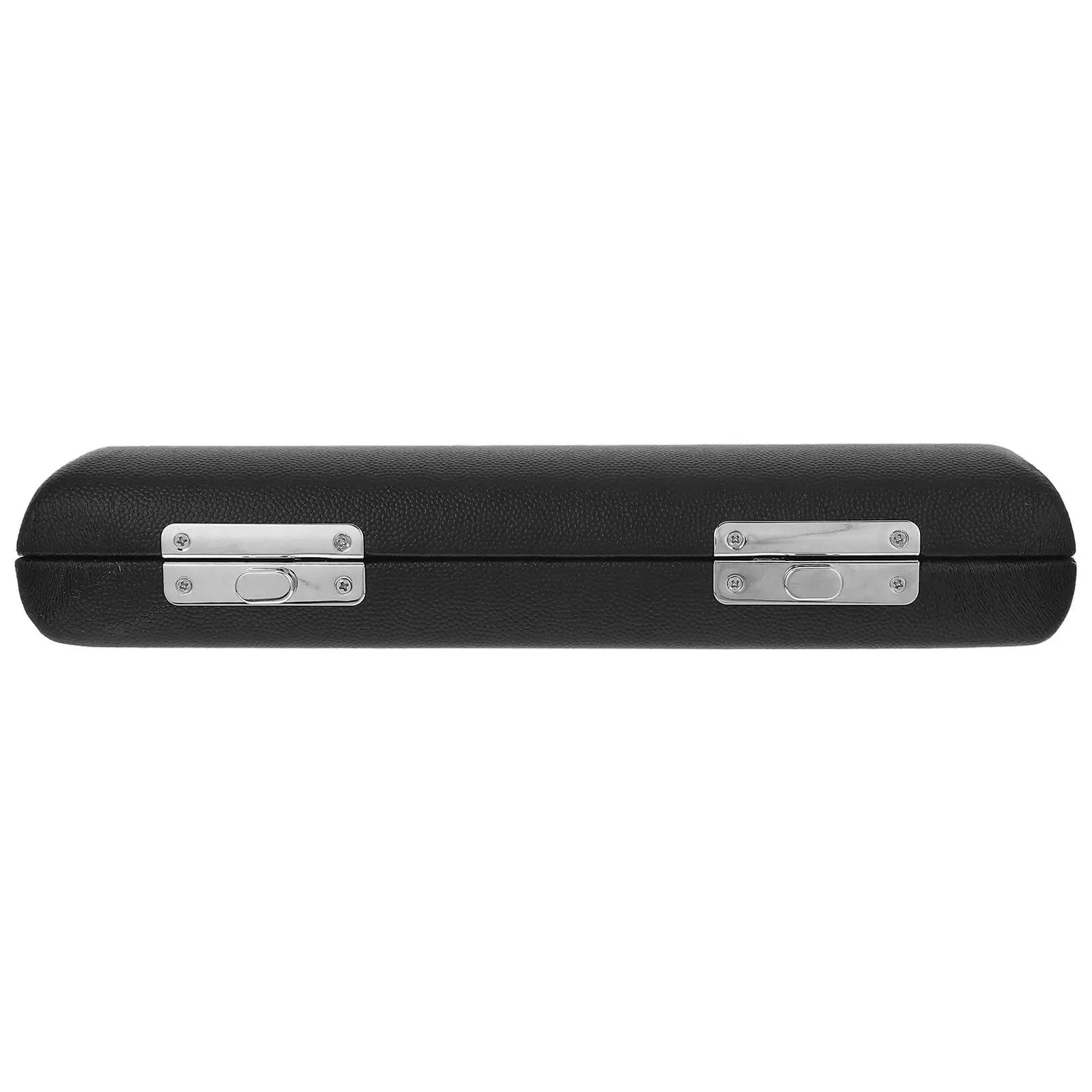 Black Wood 16 Holes Flute Storage Case Box Durable Practical Lightweight Portable Muscial Instrument
