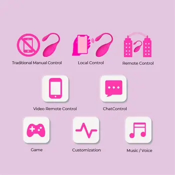 Aplikace pro chytrý telefon s bezdrátovým ovládáním 10 frekvenčních vibračních kuliček Kegelovy kuličky G-bod masážní přístroj Sexuální hračka Magický plameňák Jump Egg vibrátor 8 nejlepší prodej Chytré ovládání aplikací Flamingo - №2