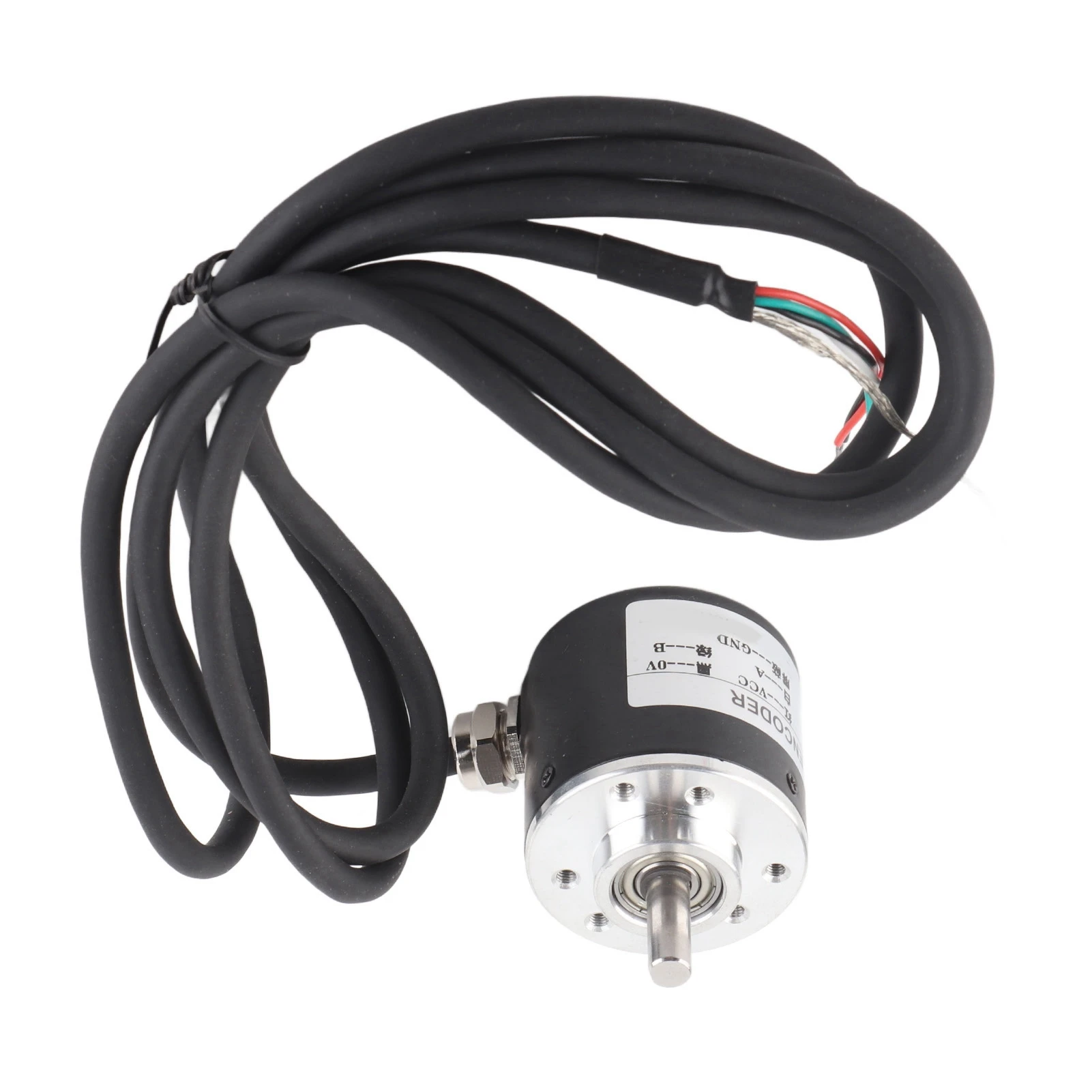 600P/R Magnetoelectric Incremental Rotation Encoder 5V to 24V AB 2‑Phases Shaft 6mm