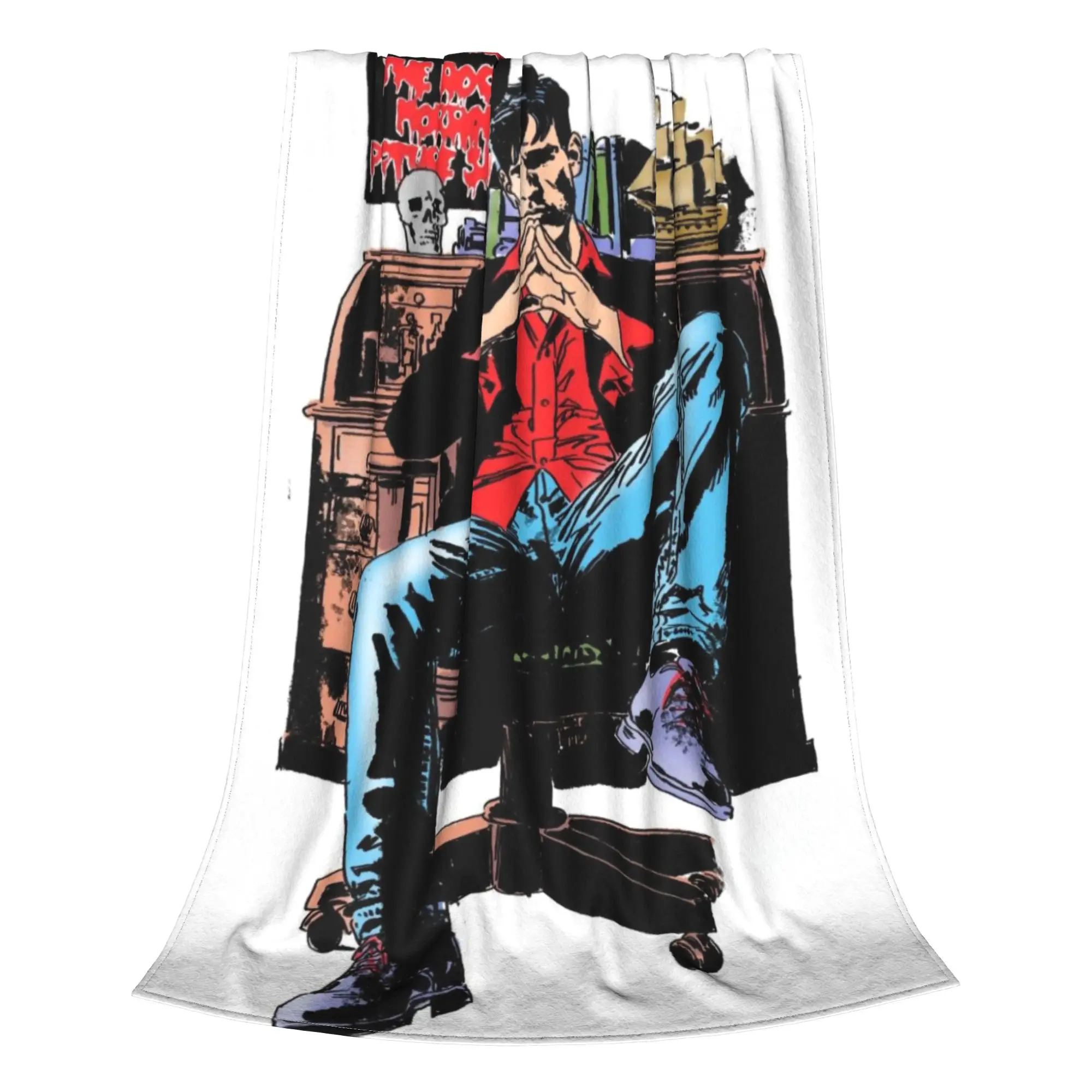 Dylan Dog Blanket Summer Dylan Dog  Cute Thin Throw Blankets For Bedding Travel Bedding Throws