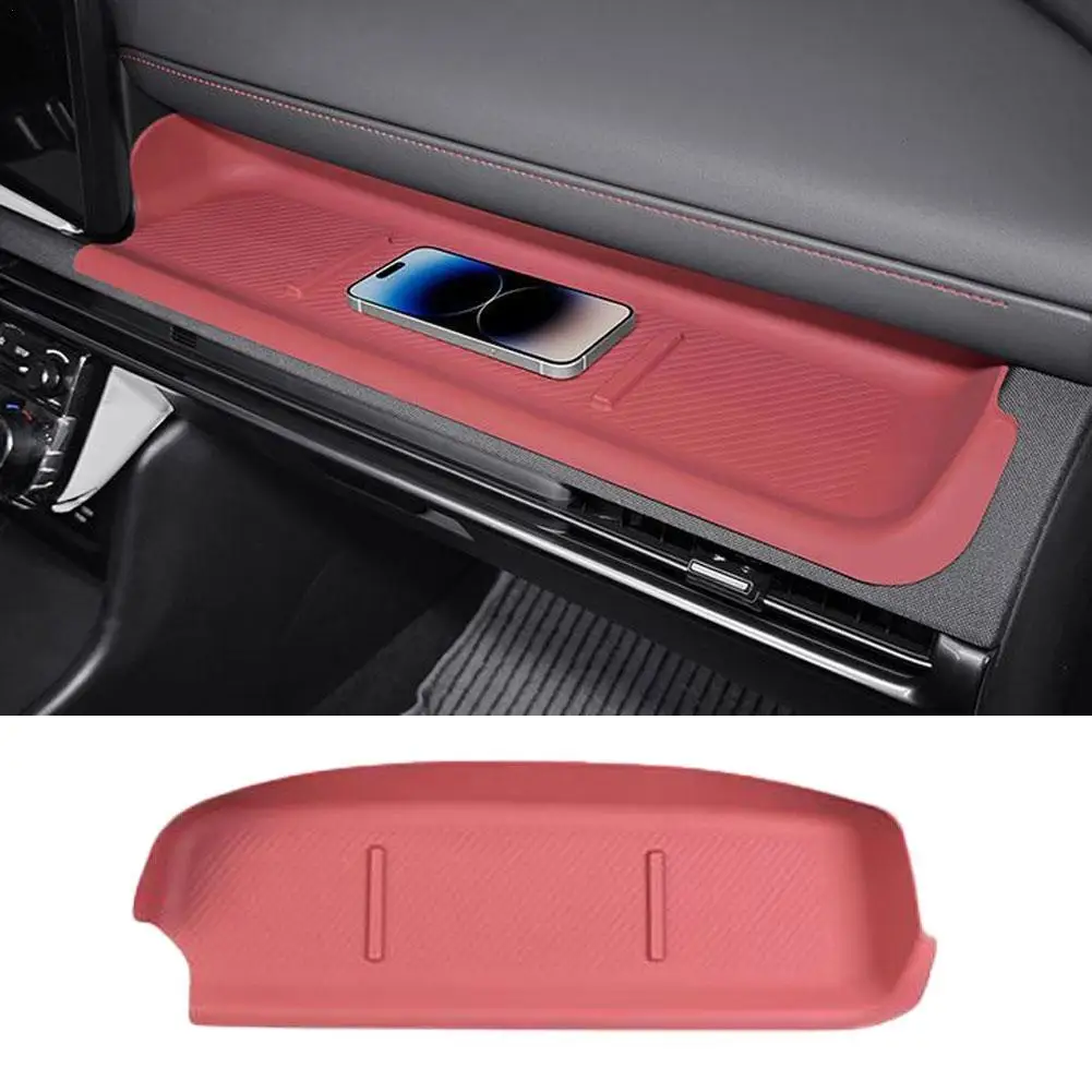 Car Interior Silicone Protective Pad For Hyundai Tucson NX4 2024 2025 Front Passenger Dashboard Protection Pad