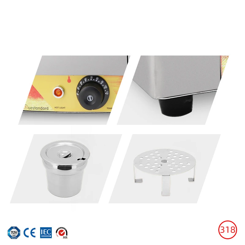 

Электрический аппарат для плавления и подогрева шоколада и сыра, 7 л, для коммерческого использования, для кухни и ресторанов, 220В/110В