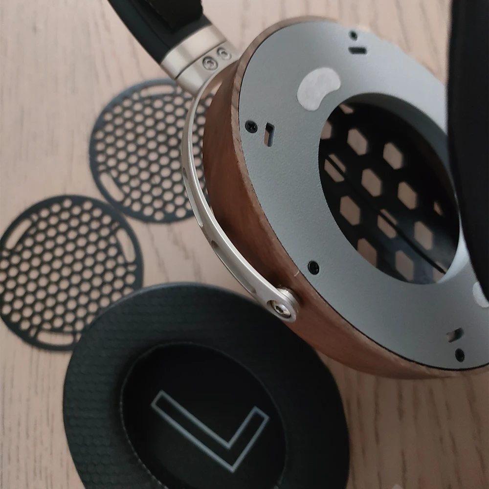DIY Walnut Headphone Shell Kit for Headphones. Accessories for Over-Ear Headphones