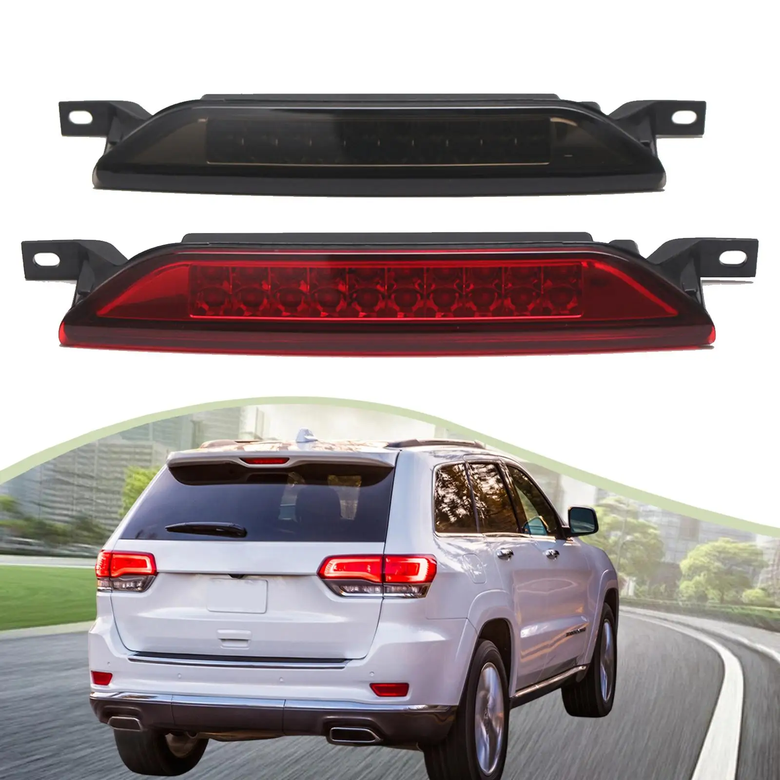 Third Brake Light Auto Accessory Easy to Install Modern Part 5303754AF