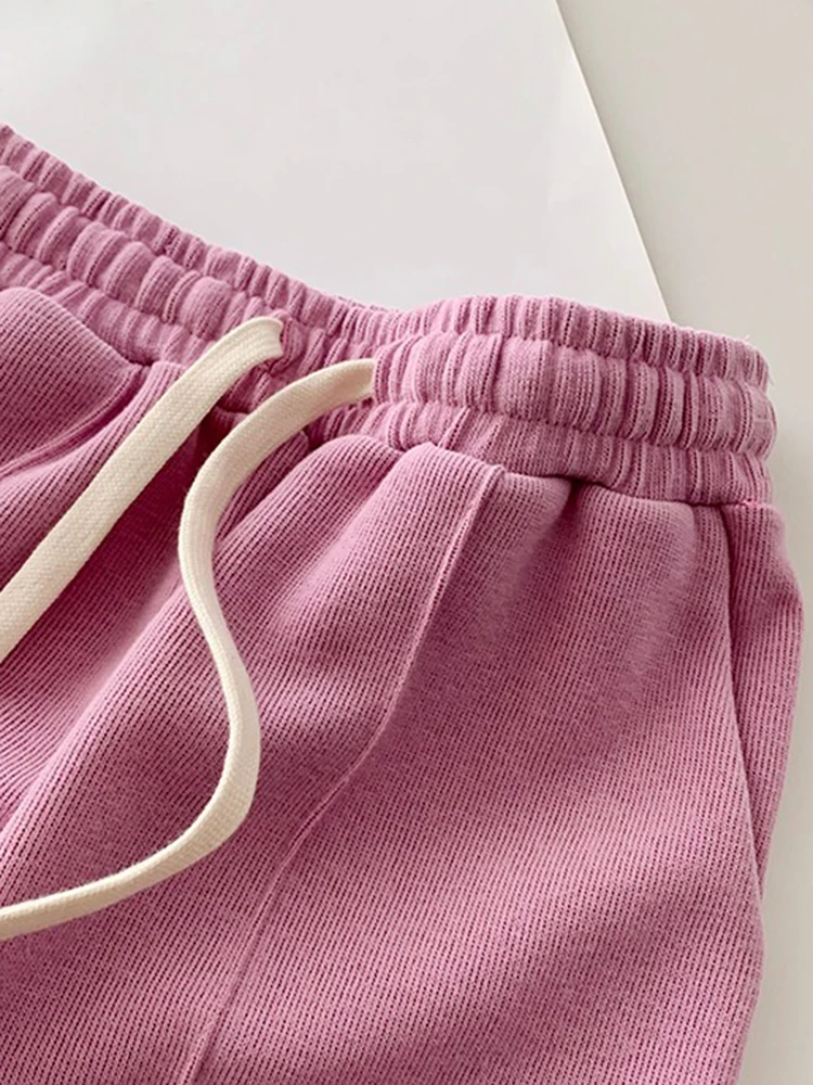 AOSSVIAO 2026 Sommer-Shorts für Damen: Elastische, süße Mädchen-Shorts im koreanischen Stil, Harajuku, schlichte graue Hosen für Studentinnen – Detail 19