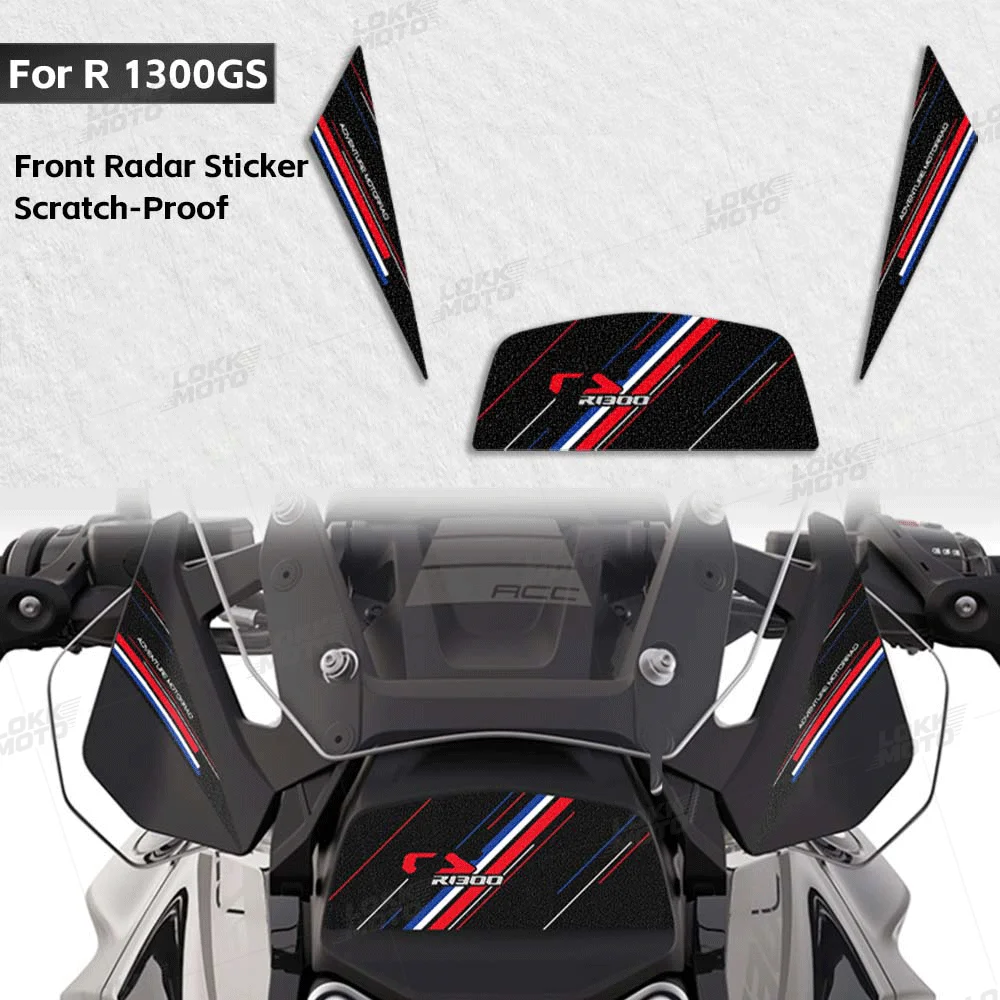 For R1300GS R 1300 GS 2024-2026 Motorcycle Front Sticker Windshield Radar Protection Decal Anti-scratch Waterproof Accessories