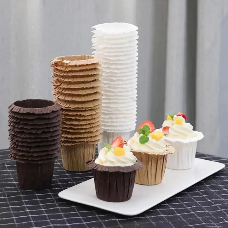 

30Pcs Wave Print Cupcake Paper Cups Baking Mold for Wedding Baby Shower Christmas Brithday Party Decoration