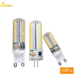 10Pcs/lot G9 LED Light Bulbs AC DC 12V 220V 3W 5W 7W 9W 12W LED Lamp G4 Bulb Replace Halogen Bulb for Home Lighting Chandeliers