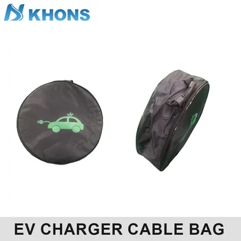 Khons EV-opladertas Geschikt voor EV-oplaadkabel Draagbare oplader EVSE-oplader Waterdichte opbergtas