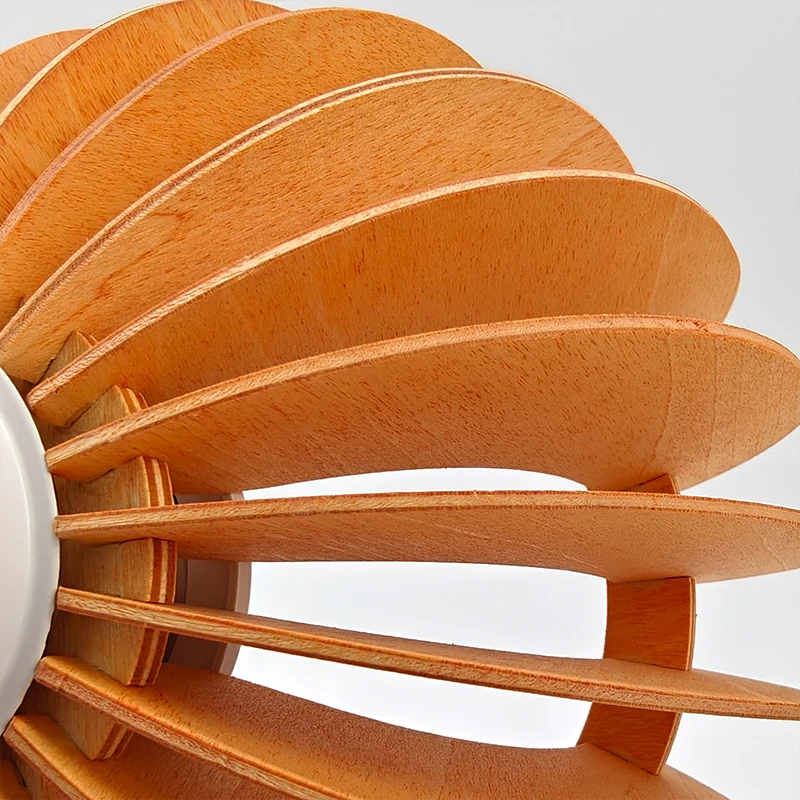 LED plafonnier en bois citrouille tressé à la main tricoté lumière pour salon chambre couloir porche décor à la maison éclairage