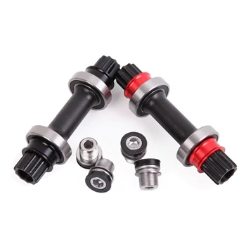 자전거 센터 샤프트, 자전거 체인휠 액세서리, 124.5mm, Bb 부품