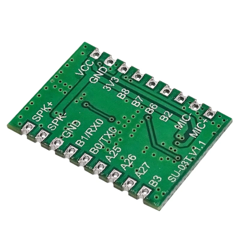 AI intelligent voice recognition module, offline voice control module, recognition chip, voice control module, SU-03T1
