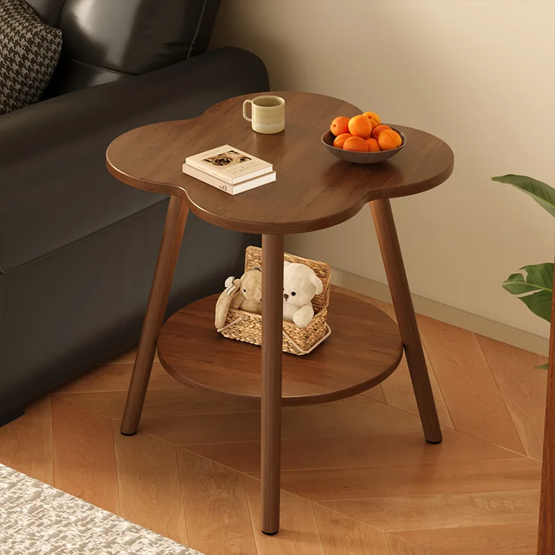 Small apartment sofa side table leisure balcony small table modern simple living room small coffee table