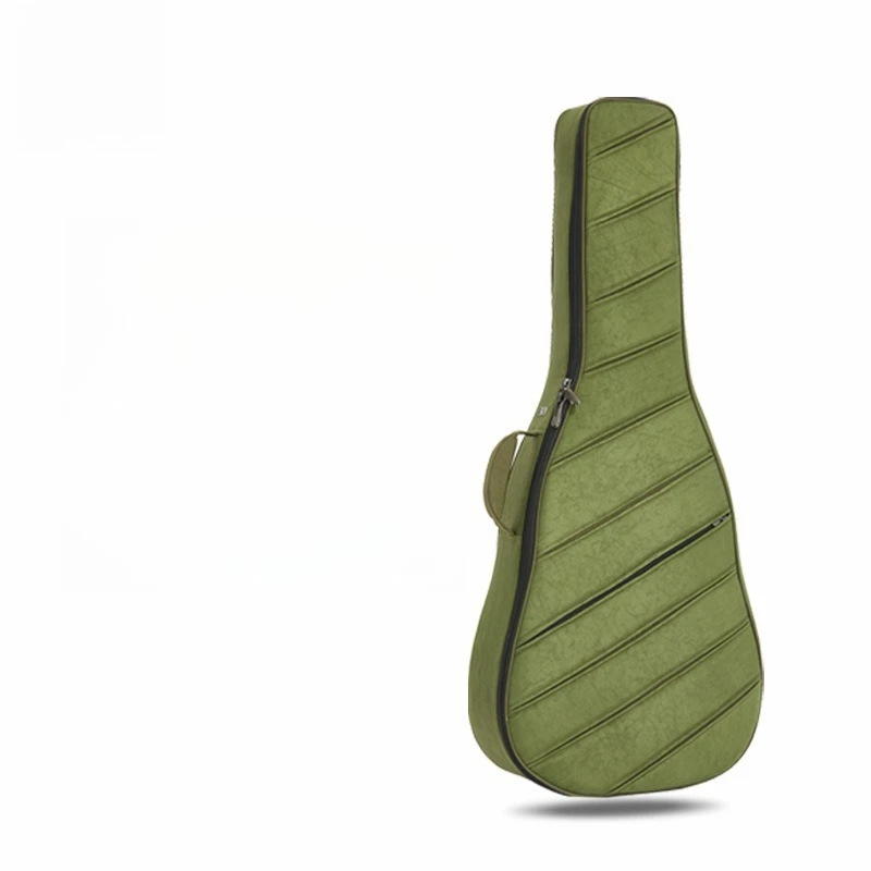 41 Inch Acoustic Guitar Hard Case, Thick Shockproof Anti-Drop Classic Simple Electric Guitar Bass 3D Backpack