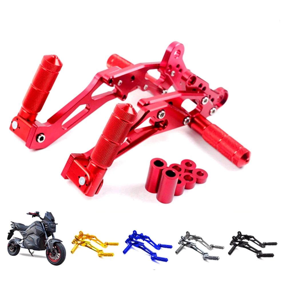 

CNC aluminum motorcycle rear foot nail pedal pedal bracket accessories suitable for monkey M3 M5 M6 MSX125 motorcycle modify