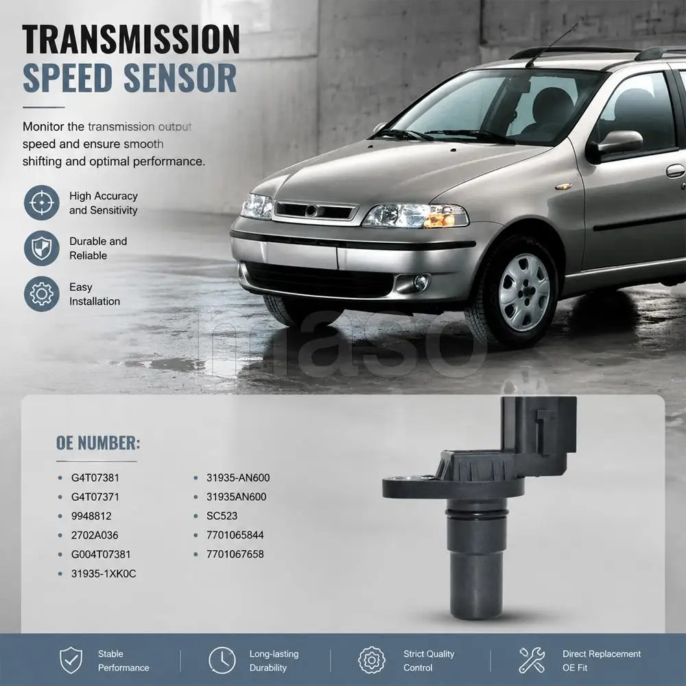 1pc Transmission Speed Sensor G4T07381, G4T07371, 9948812, 2702A036 For Mitsubishi Outlander II III For Fiat Palio Punto