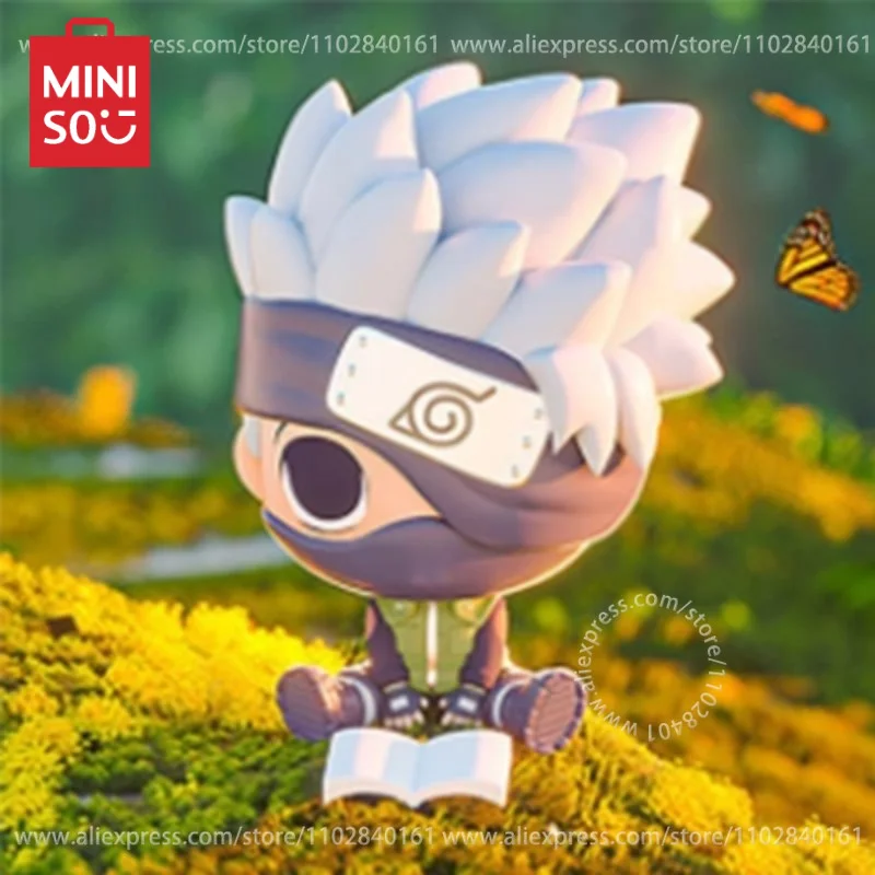 

MINISO Naruto Shippuden Series Blind Box Genuine Model Birthday Gift Anime Decoration Peripheral Children's Toys UZUMAKI NARUTO