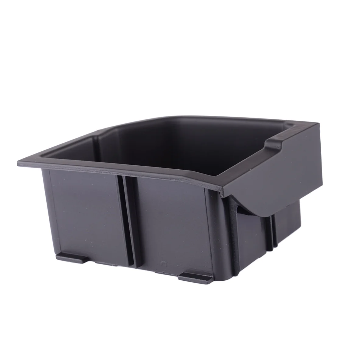 Caja de almacenamiento de consola central de coche, ABS negro, compatible con BMW serie 1, 2, 3, 4, G20, G28, G29, F40, F44, G26, G01, G08, F97, G02, F98, G05, G06, G07