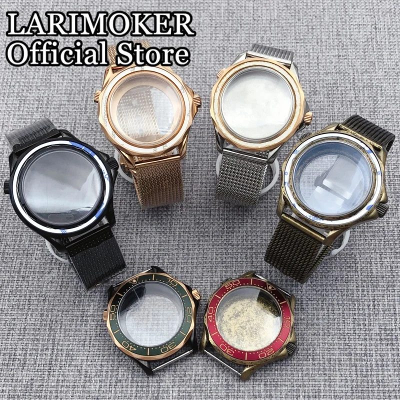larimoker-41mm-cristal-de-zafiro-caja-de-reloj-de-bronce-de-acero-inoxidable-con-correa-apta-para-nh35-mingzhu-miyota-pt5000-movimiento-automatico