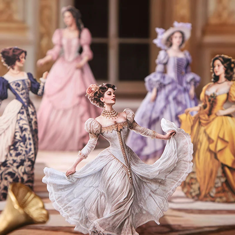 Mr Paper-pegatinas de personajes estilo INS Vintage, 20 piezas, para diario, planificador, álbum de recortes, diario, calendario, decoración postal para ordenador portátil