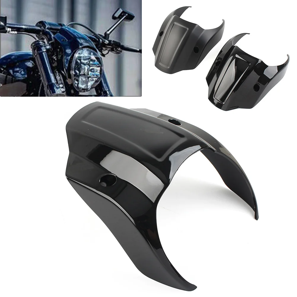 

Motorcycle Front Headlight Fairing Cover Mask Protector For Harley Softail Breakout FXBR FXBRS 2018 2019 2020 2021