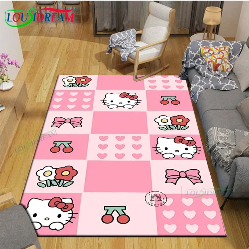 

Fashion Exquisite Cartoon Character Printed Carpets Living Room Anti-Skid Area Rug Kids Bedroom Mats Yoga Mat Large Carpet Decor