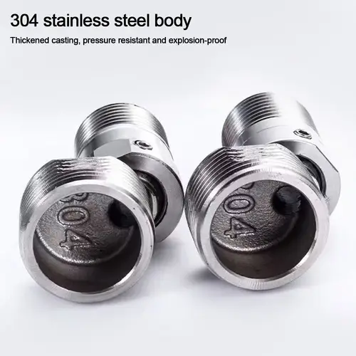 Imagen 2 del producto Pie curvo en ángulo de acero inoxidable 360 °   Adaptador de grifo de ducha montado en la pared de esquina de tornillo excéntrico de ajuste de ángulo giratorio