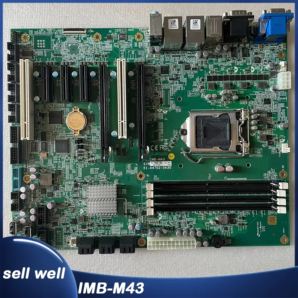 اللوحة الأم الصناعية ذات المنفذ المزدوج IMB-M45 IMB-M43 M-342