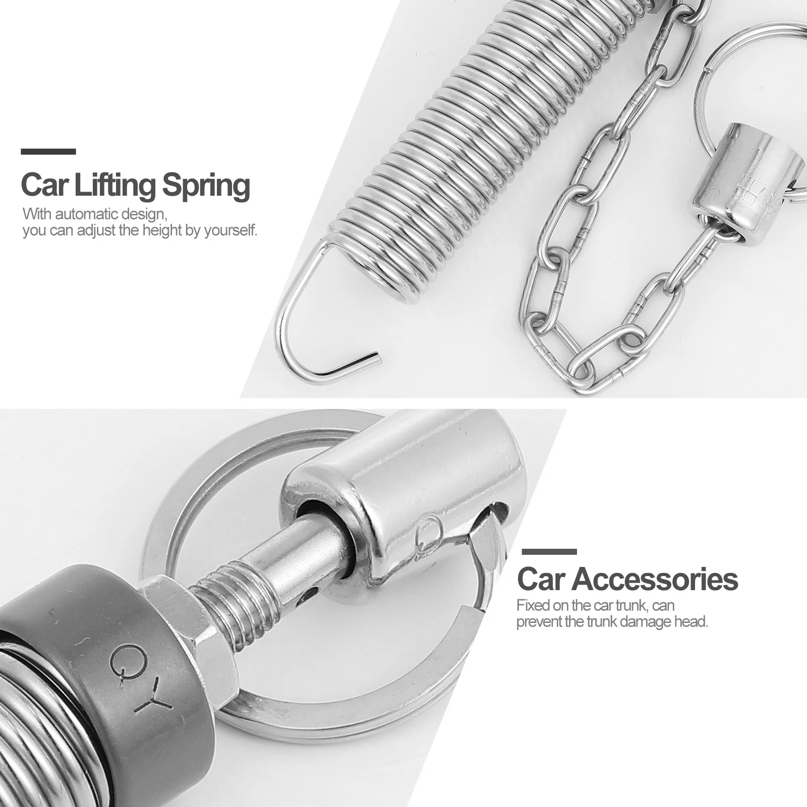 

Heavy Duty Adjustable Trunk Lifting Spring Corrosion Resistant Carbon Alloy Steel for Smooth Boot Lid Operation Vehicle Boot