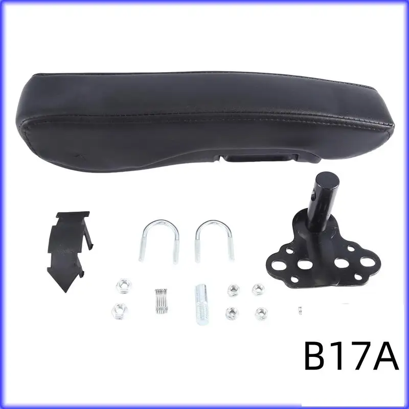

BT-Truck Universal Armrest Seat Adjustable Car Center Console Arm Rest Box Interior Replacement Leather Left Side A