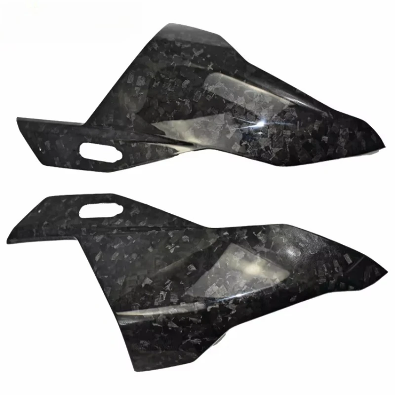 

STLF STLF AKOSO 100% Real Carbon Fiber Front Headlight Fairing Cover Motorcycle Headlight Cover for S1000RR M1000R HP4 2019-