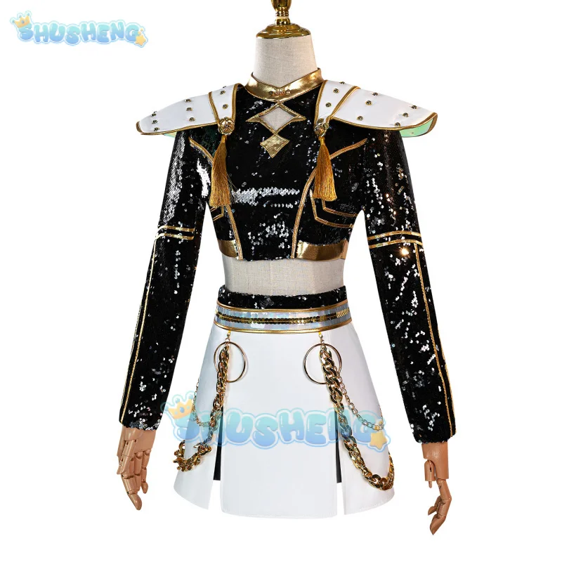 Costume Chasseuse De Démons K-Pop - Ensemble Complet Pour Cosplay, Halloween Et Scène - Taille XS à XXL - Style Manga Et Métallique