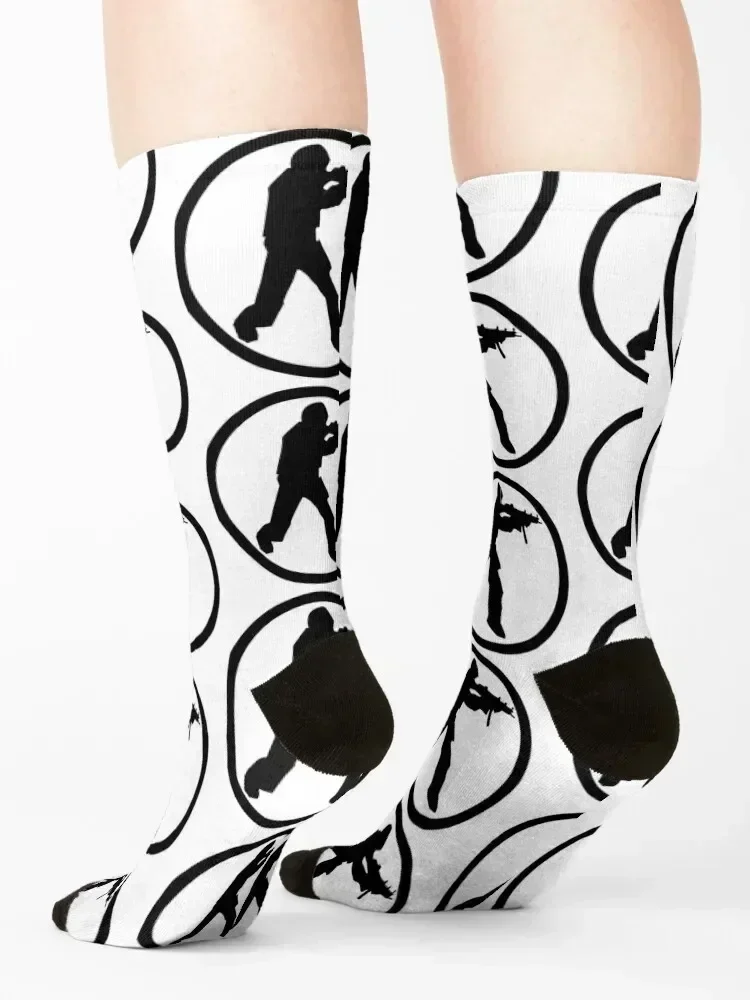 كاونتر سترايك 1.6 الجوارب هدية الكريسماس هدايا الشتاء الحرارية رجل الشتاء عيد الميلاد تخزين الجوارب الإناث الرجال