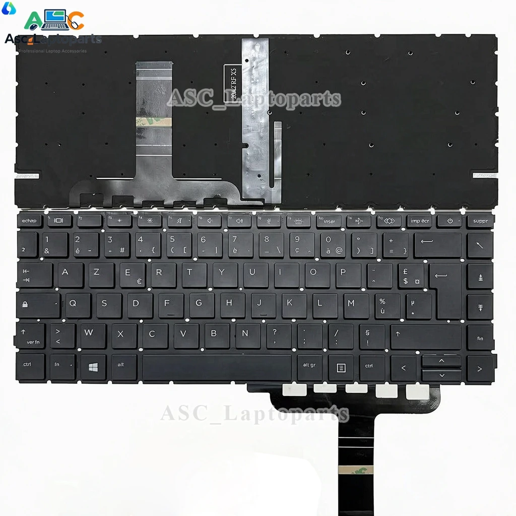 New French Latin Russian Spanish CF UK US Keyboard for HP ProBook 440 445 G10 , 440 445 G9 , 645 G8 EliteBook 640 G9 G10 BACKLIT