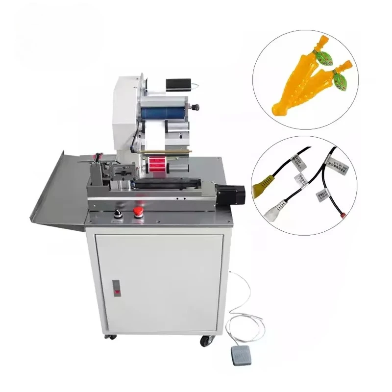 Semi Automatic Electrical Tube Labeling Machine Labeling Machine for Wires and Cables