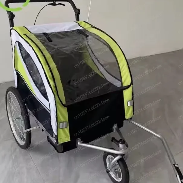 Bicycle rear trailer outdoor riding parent-child children hiking cart pet cat dog trailer bucket riding equipment