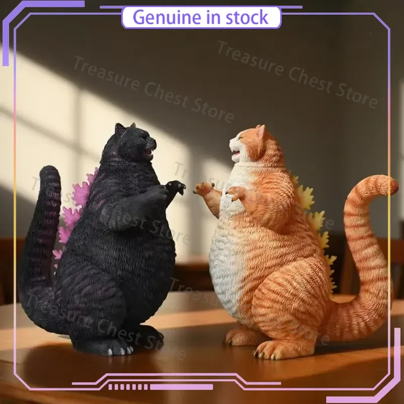 Original Gosmeow Dinosaur Morphology Handmade Anime Figure for JXK Animal Model Cat Figurine Desktop Cute Children Unique Toy