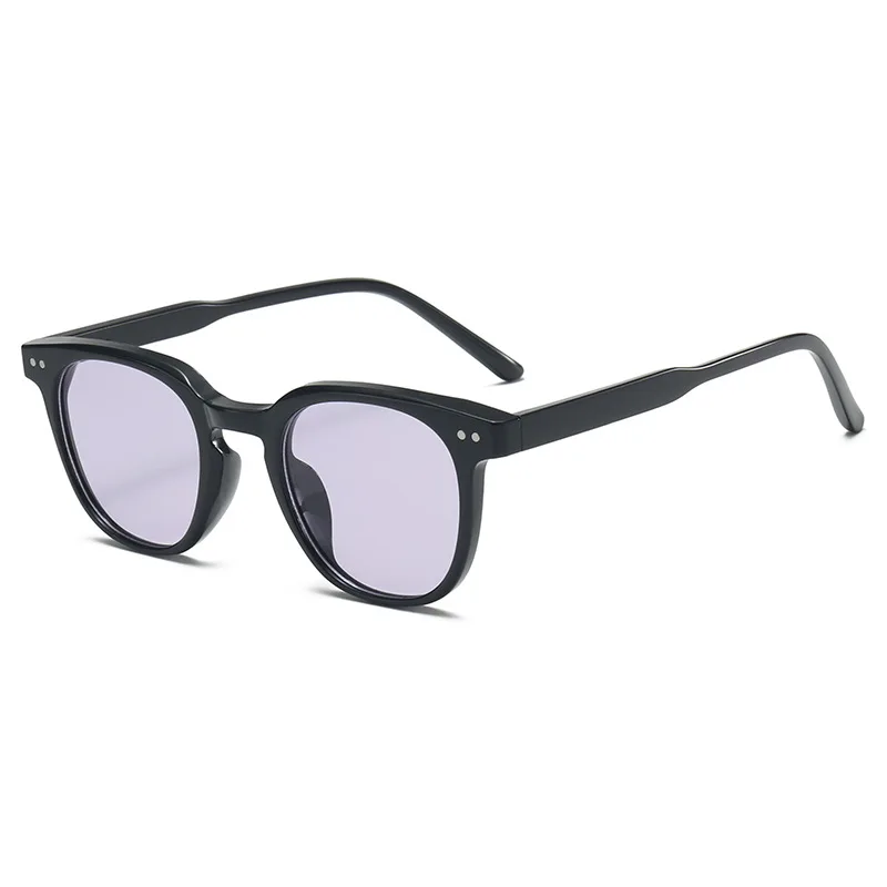 Neue Vintage Quadratische Sonnenbrille für Damen und Herren Luxusmarke Kleine Runde Sonnenbrillen für Frauen Kleine Brillen für Männer und Frauen