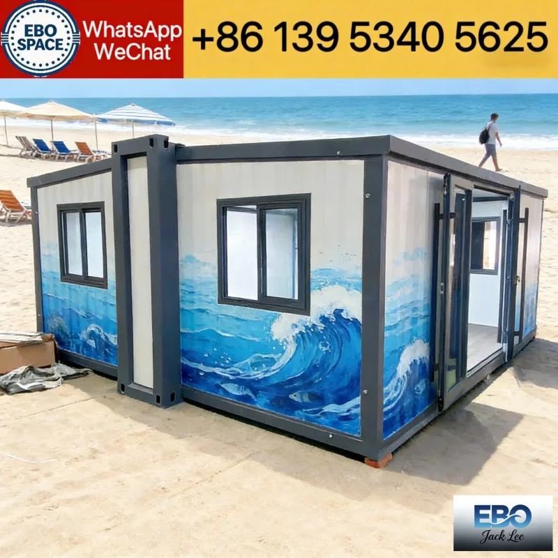 China Made Capsule Container House 20ft 30ft 40ft Modular Tiny Home Fast Build Waterproof CE Certified