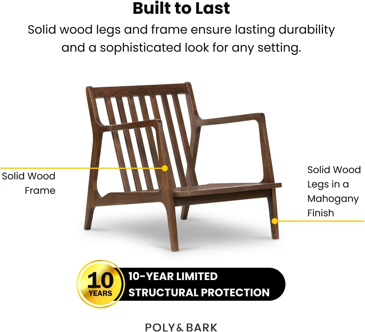 Verity-Lounge Chair, Conhaque Tan