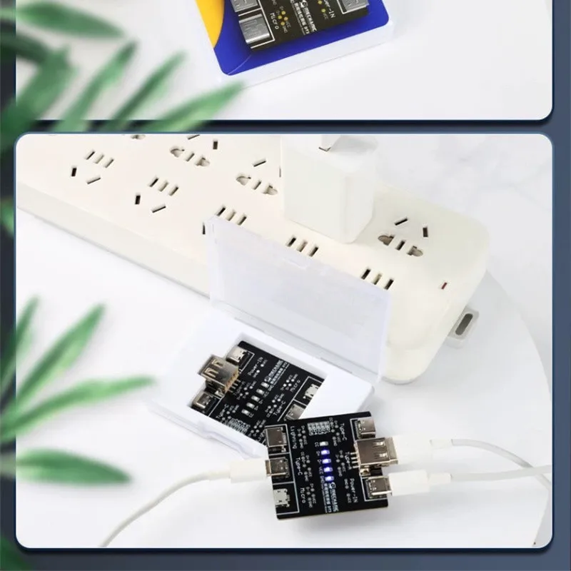 MECHANIC DT3 Data Cable On/Off  Detection  Board for IP Android USB Type-C Lightting Date Line Switching Test Panel Tool
