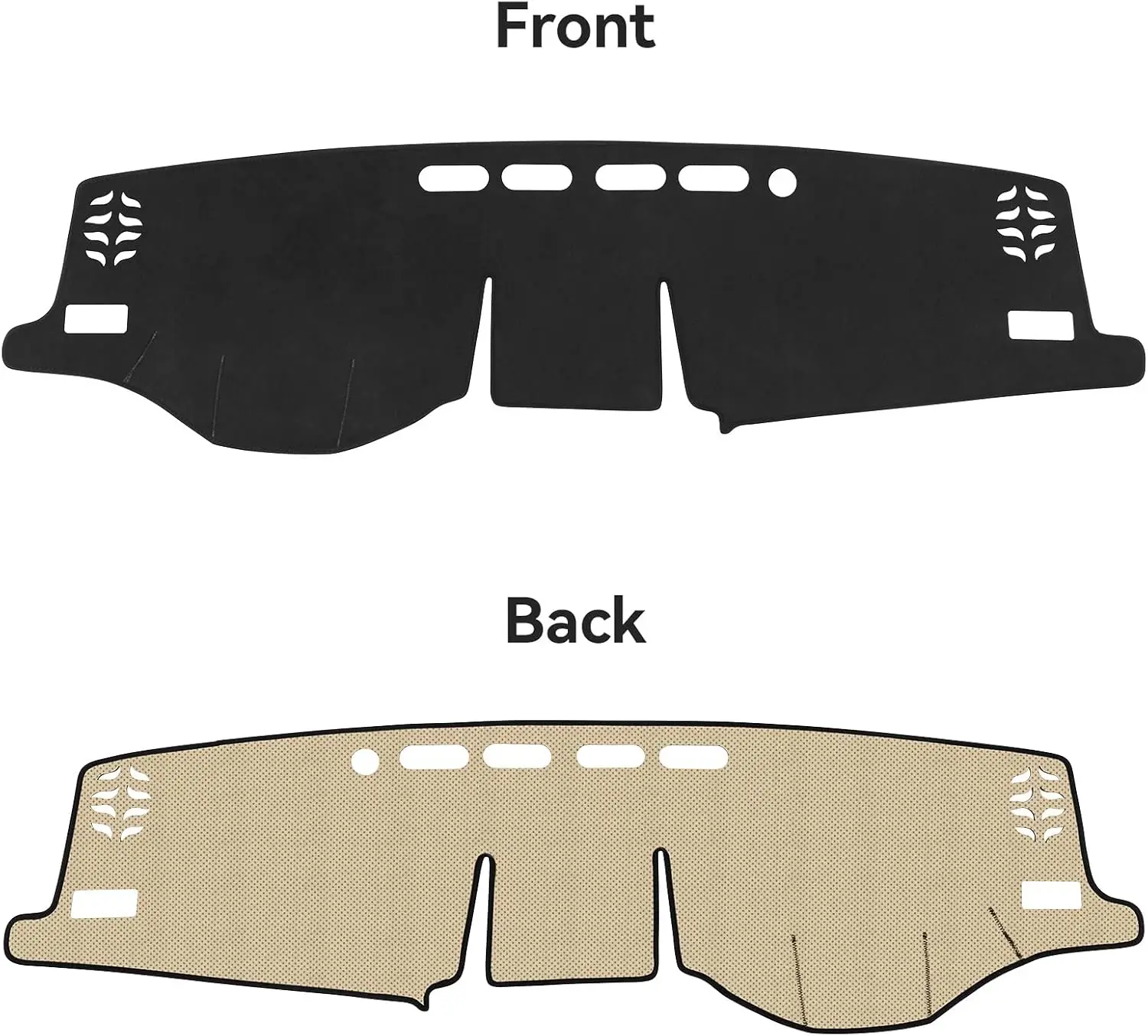 Osłona deski rozdzielczej do Toyota RAV4 2025-2019 Hybrid, Prime (PHEV), akcesoria, flanelowa mata na deskę rozdzielczą, osłona konsoli środkowej, osłona przeciwsłoneczna